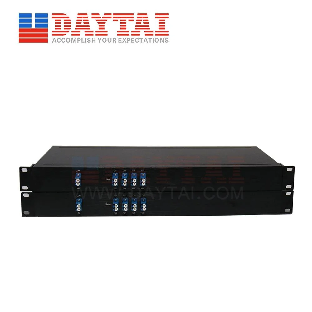 High Quality FTTH 4CH 8CH 16CH 100GHz DWDM Module 8 Channel 16 Channel DWDM Mux Demux