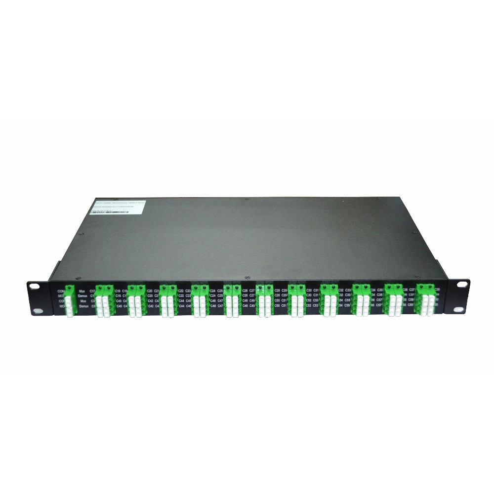 Rack-Mounted Chassis 32 Channels DWDM Mux and Demux