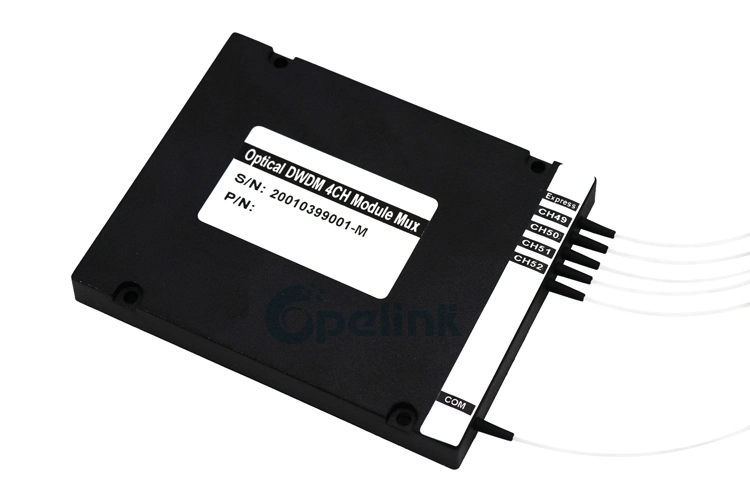 High Quality Optical CWDM Module, OEM 4CH Fiber Optic CWDM Mux Demux with Factory Price