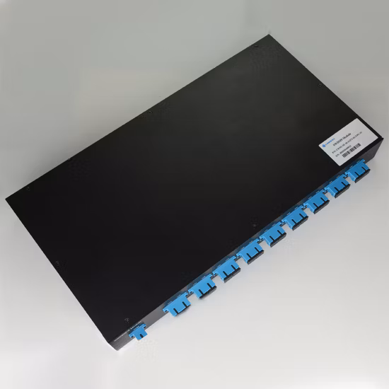 1*9 チャンネル高品質ブロードバンド CWDM Mux Demux デバイス WDM ネットワーク用デュアルファイバーデバイス